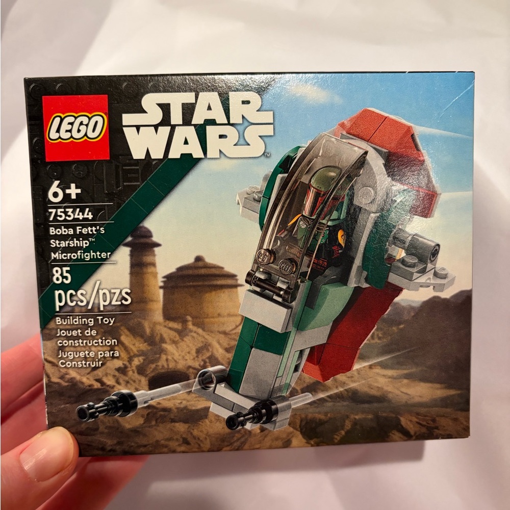 LEGO Star Wars Boba Fett's Starship Microfighter - Red, Green, Gray